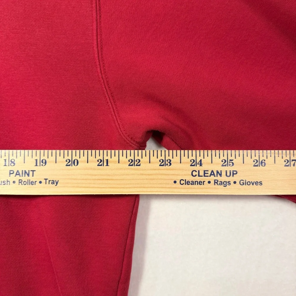 Jordan Jumpman Fleece Hoodie Mens Medium Red Pullover Sweatshirt Basketball